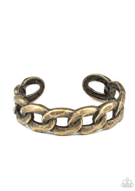 Living Off The GRIT - Brass Bracelet 