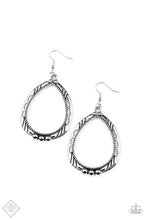 Load image into Gallery viewer, Terra Topography -Silver Earrings-Paparazzi Vintage
