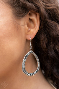Terra Topography -Silver Earrings