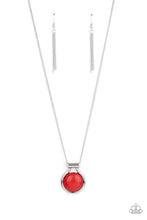 Load image into Gallery viewer, Patagonian Paradise - Red Stone Pendant Necklace - Paparazzi Accessories
