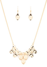 Load image into Gallery viewer, Rustic Smolder - Gold Necklace - N0359
