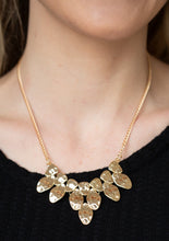 Load image into Gallery viewer, Rustic Smolder - Gold Necklace - N0359
