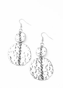 Metro Metalhead - Silver Earrings