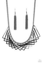 Load image into Gallery viewer, Metro Mirage - Black Necklace - N0719
