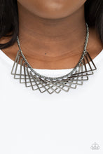 Load image into Gallery viewer, Metro Mirage - Black Necklace - N0719
