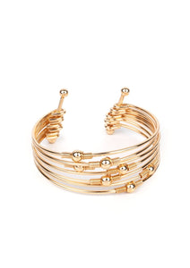 Industrial Intricacies - Gold Bracelet