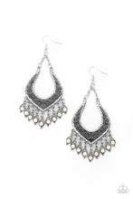 Load image into Gallery viewer, Sahara Fiesta - White Stone Earrings - E0440
