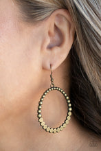 Load image into Gallery viewer, Rustic Society - Brass Earrings -E0741
