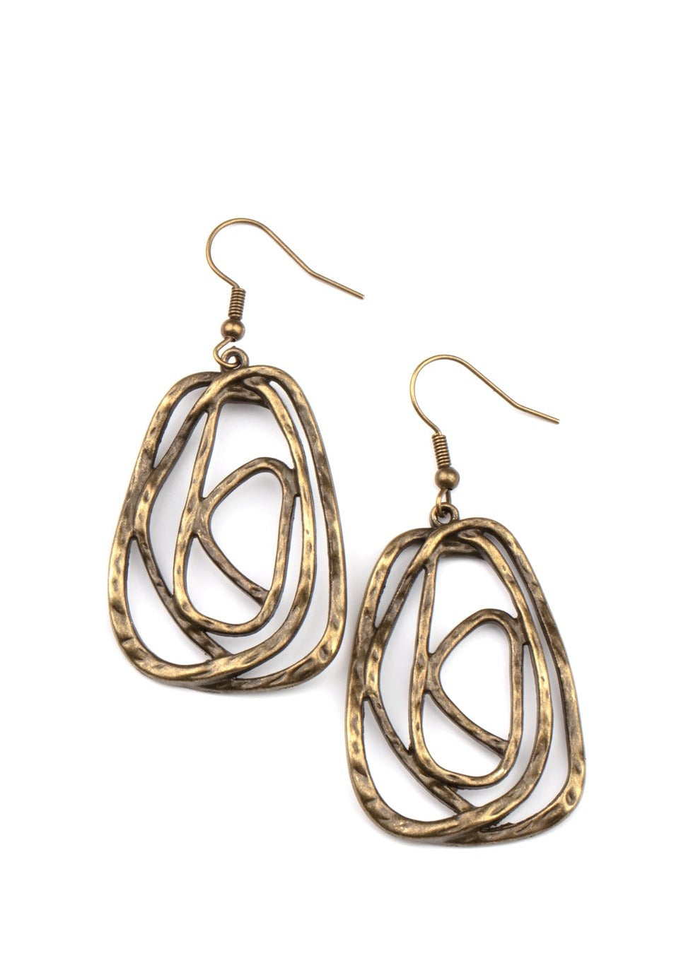 Artisan Relic - Brass Earrings