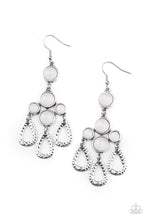 Load image into Gallery viewer, Mediterranean Magic - White Earrings - E0451
