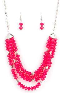 Best POSH-ible Taste - Pink Necklace - N0622