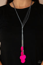 Load image into Gallery viewer, Tidal Tassels - Pink Necklace - N0711
