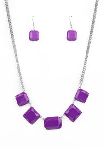 Instant Mood Booster - Purple Necklace - N0872