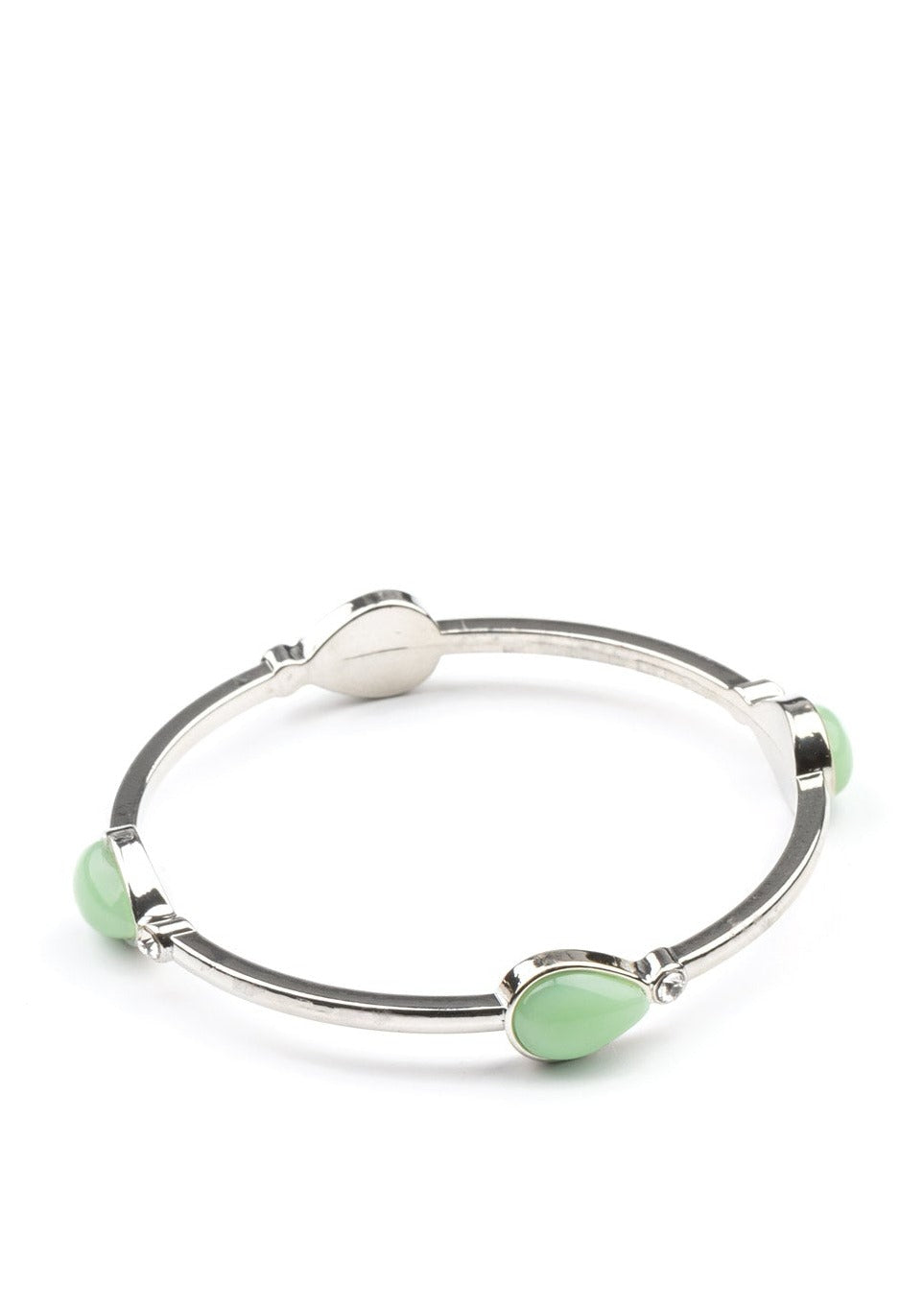 Dewdrop Dancing - Green Bracelet - B0824