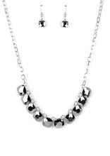 Load image into Gallery viewer, Radiance Squared - Silver Necklace - N0953
