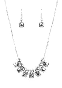 Graciously Audacious - Silver Necklace - E0834