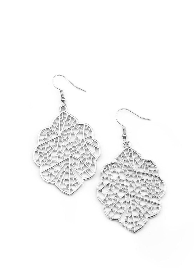 Meadow Mosaic - Silver Earrings - E0769