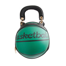 Load image into Gallery viewer, Green Basketball Handbag
