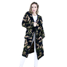 Load image into Gallery viewer, S/M Camo Long Sleeve Cardigan
