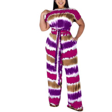 Load image into Gallery viewer, 1XL Purple Tie Dye Outfit Set
