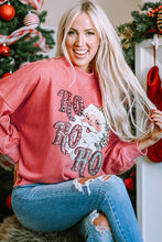 Load image into Gallery viewer, Santa Graphic Dropped Shoulder Sweatshirt
