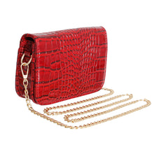 Load image into Gallery viewer, Red Croc Belt Bag
