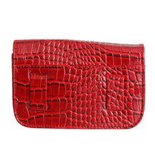 Load image into Gallery viewer, Red Croc Belt Bag
