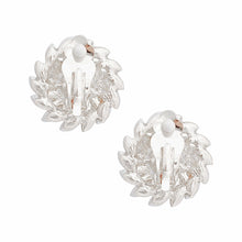 Load image into Gallery viewer, Clip On Small Silver Vintage Pearl Earrings Women

