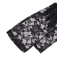 Load image into Gallery viewer, Black Short Lace Gloves
