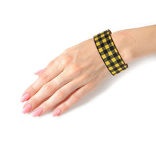 Load image into Gallery viewer, Yellow Buffalo Plaid Bracelet
