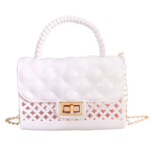 Load image into Gallery viewer, White Jelly Top Handle Mini Crossbody
