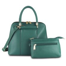 Load image into Gallery viewer, Purse Green Bowling Bag Set for Women
