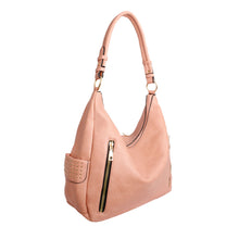 Load image into Gallery viewer, Purse Pink and Gold Stud Hobo Bag for Women
