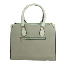 Load image into Gallery viewer, Purse Green Pebble Grain Satchel Handbag for Women
