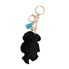 Load image into Gallery viewer, Aqua Turban Woman Keychain
