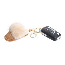 Load image into Gallery viewer, Keychain Sherpa Mule Bag Clip for Women
