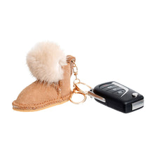 Load image into Gallery viewer, Keychain Sherpa Boot Bag Clip for Women
