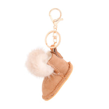 Load image into Gallery viewer, Keychain Sherpa Boot Bag Clip for Women
