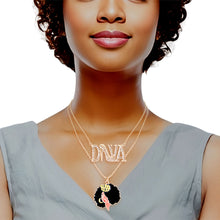 Load image into Gallery viewer, Gold Diva Afro 2 Pcs Chains
