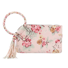 Load image into Gallery viewer, Blush FLoral Bangle Clutch
