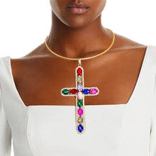 Load image into Gallery viewer, Collar Multi Elegant Cross Necklace
