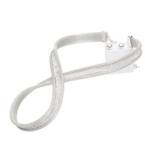 Load image into Gallery viewer, Silver Mesh Infinity Choker Set
