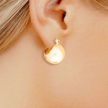 Load image into Gallery viewer, Hoop 14K Gold Small Ball Earrings for Women
