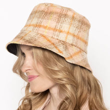 Load image into Gallery viewer, Pink Signature Plaid Bucket Hat
