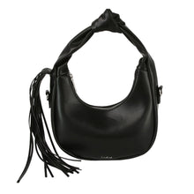 Load image into Gallery viewer, Purse Black Round Fringe Shoulder Bag for Women
