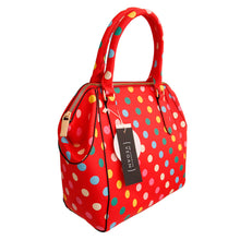 Load image into Gallery viewer, Red Polka Dot Handbag Set
