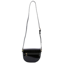 Load image into Gallery viewer, Black Pink Yellow Shiny Crossbody Bag
