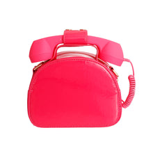 Load image into Gallery viewer, Fuchsia Rotary Phone AUX Bag
