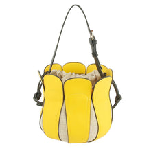 Load image into Gallery viewer, Yellow Tulip Bucket Bag
