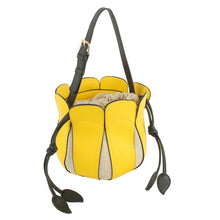 Load image into Gallery viewer, Yellow Tulip Bucket Bag
